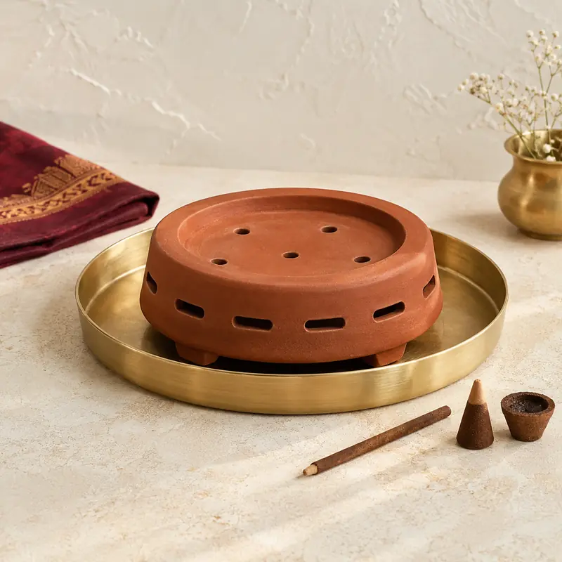 Heat-safe Dhoop Holder